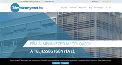 Desktop Screenshot of femmennyezet.hu